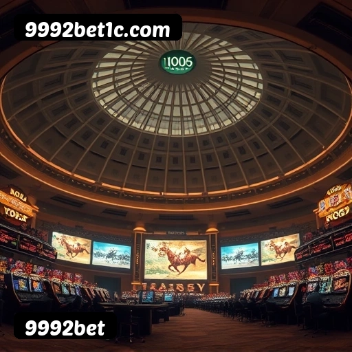 Plataforma 9992bet mostrando interface moderna, jogos certificados e recursos de segurança licenciados